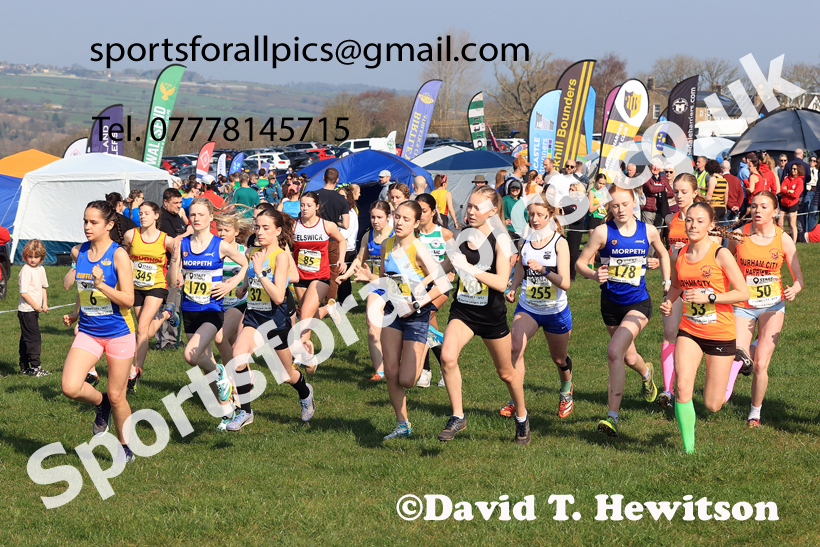 Girls Under-15s 2026 Start Fitness NEHL, Eltringham, Mickley, Northmberland. Photo: David T. Hewitson/Sports for All Pics